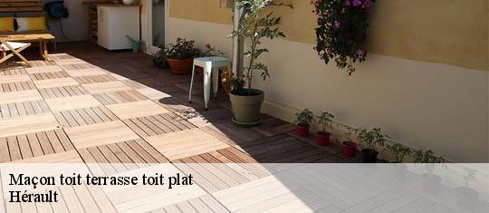 Maçon toit terrasse toit plat